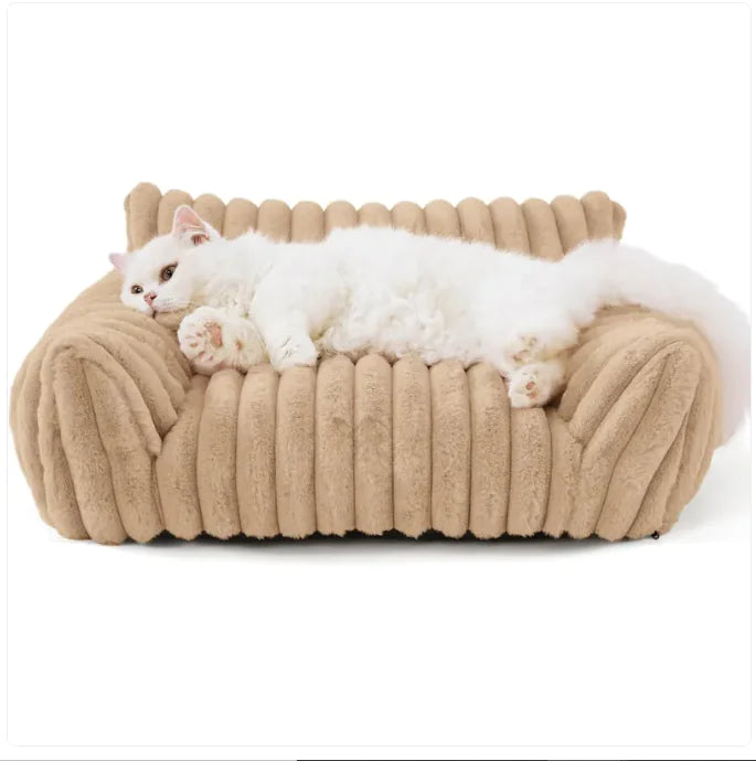 Fourpaws Large Washable Fluffy Orthopedic Soft Dog Pillow Dog Sofa Bed-Snoozy Dream