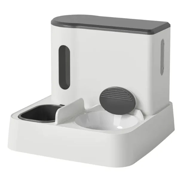 Fourpaws Automatic Cat Feeder & Water Dispenser with Dual Bowl Design