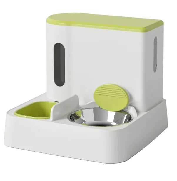 Fourpaws Automatic Cat Feeder & Water Dispenser with Dual Bowl Design