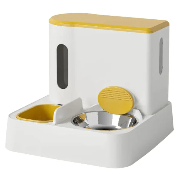 Fourpaws Automatic Cat Feeder & Water Dispenser with Dual Bowl Design