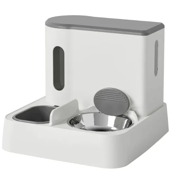 Fourpaws Automatic Cat Feeder & Water Dispenser with Dual Bowl Design