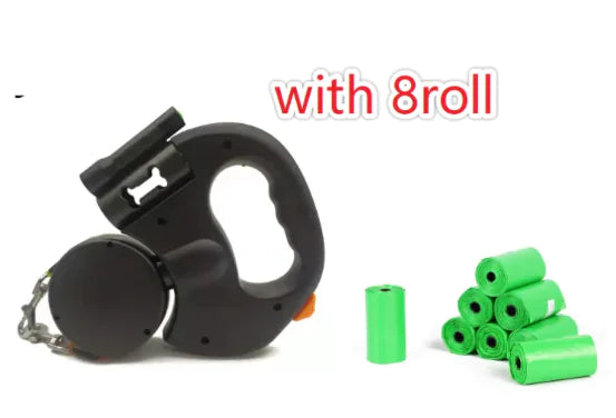 Fourpaws Retractable Dog Leash with Lights