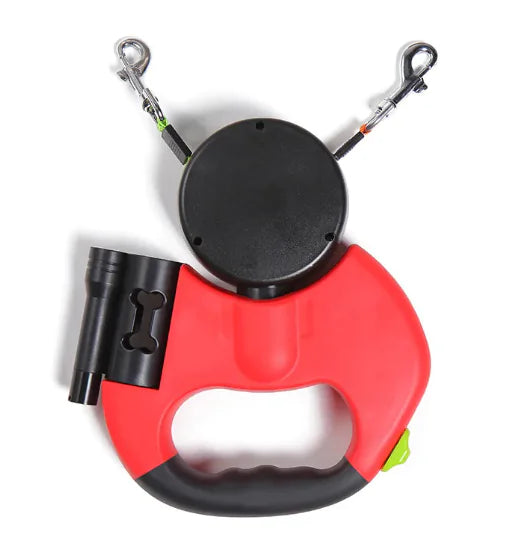 Fourpaws Retractable Dog Leash with Lights